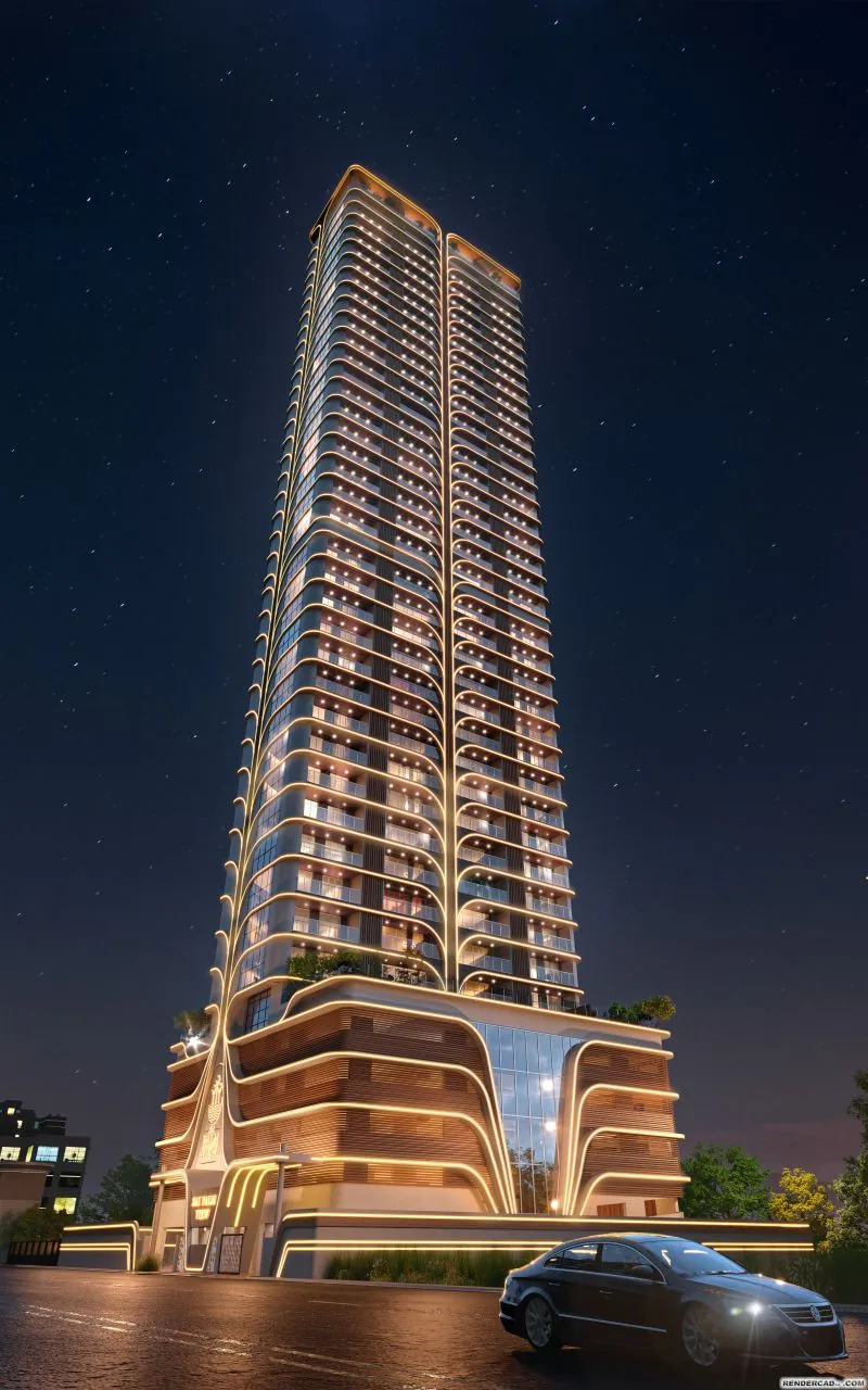 Sai Palm View Nerul Building Warm View